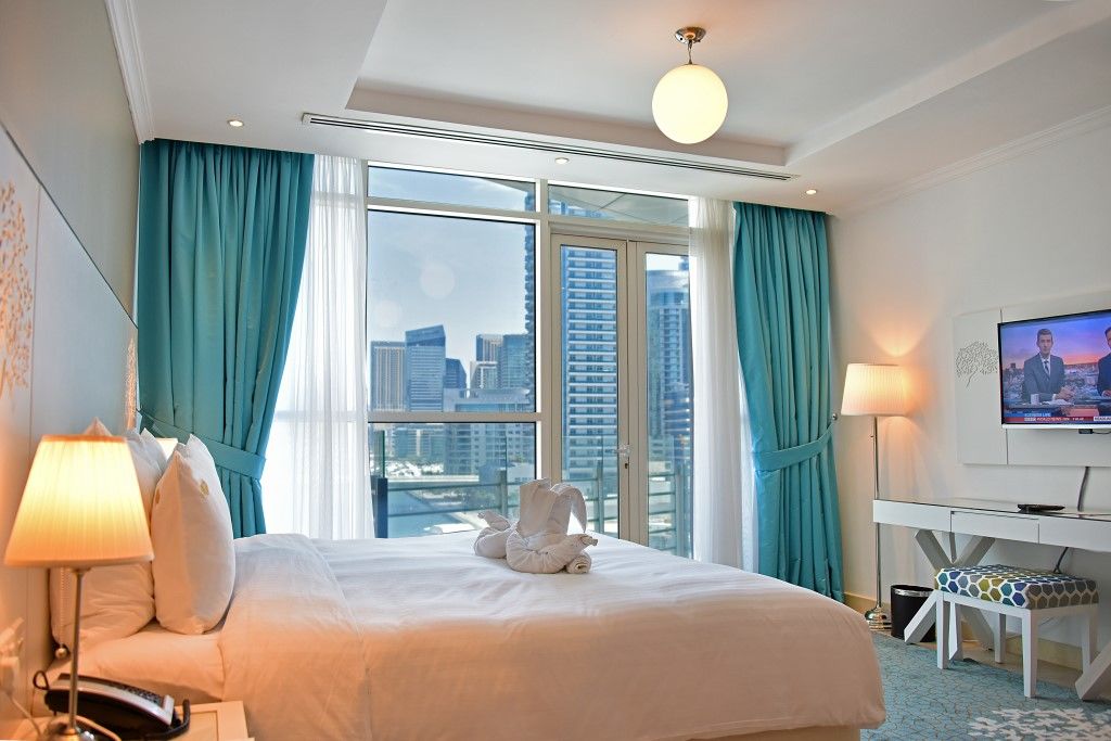 Jannah Marina Hotel Apartments Dubai Bagian luar foto